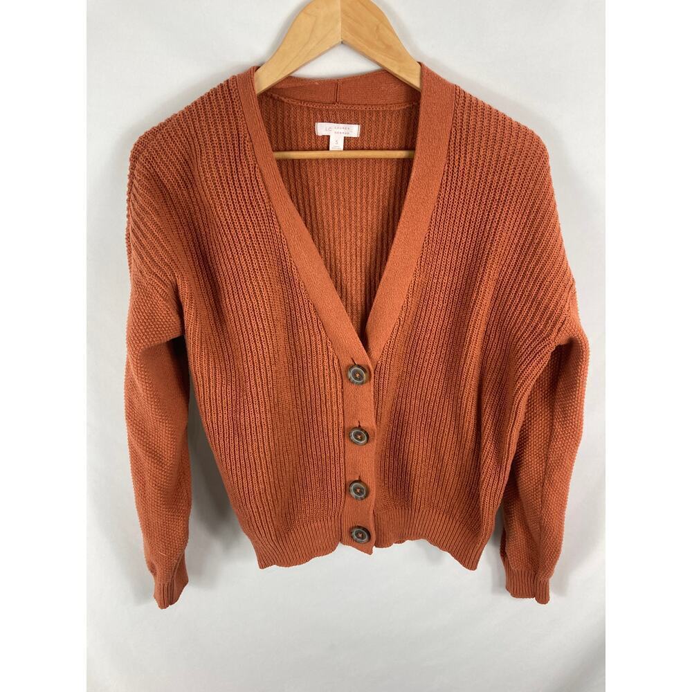 LC Lauren Conrad Oversized Button Up Cardigan Size Small